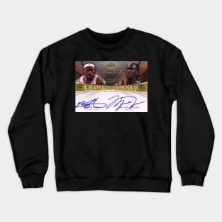 BASKETBALLART -JORDAN CARD 28 Crewneck Sweatshirt